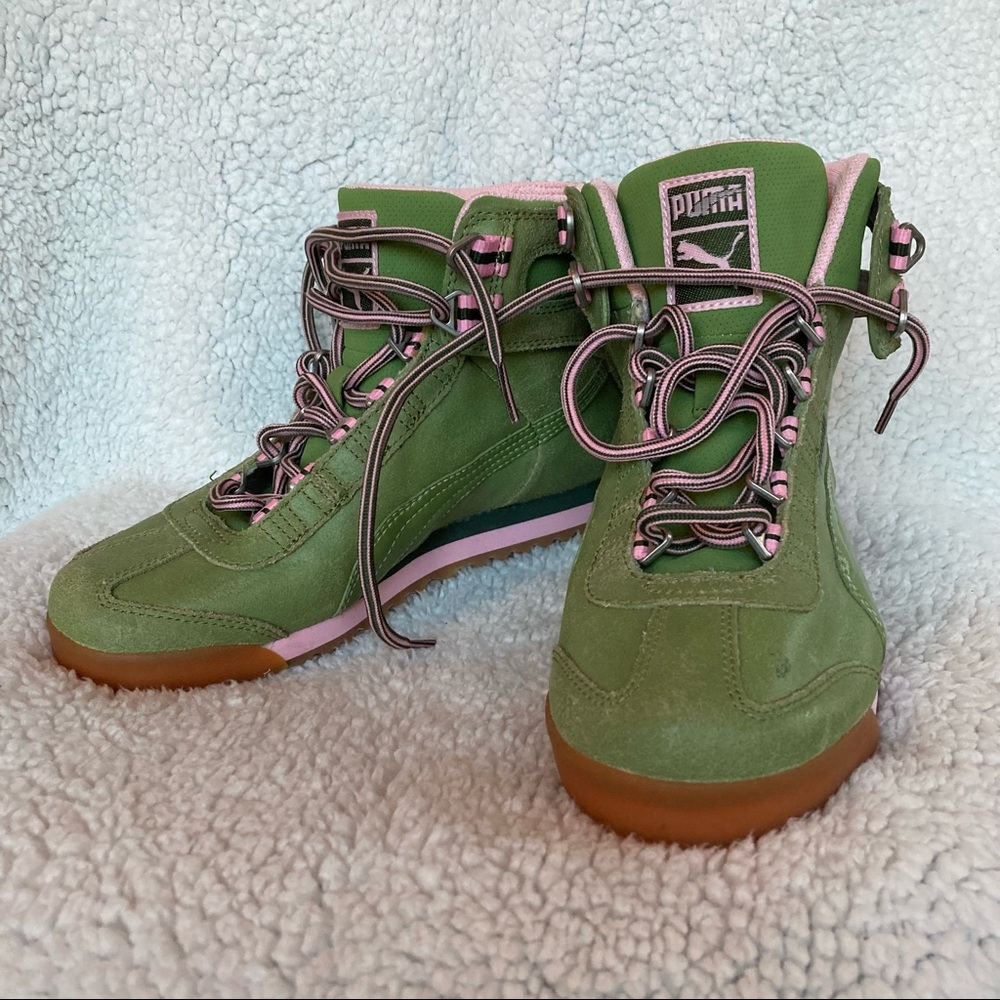 Puma Roma high top tennis shoes